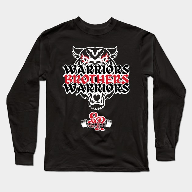 Warrior Brotherhood Tiger Long Sleeve T-Shirt by DMcGMerch